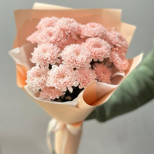 -20%АКЦИЯ🌸Милый комплимент/Хризантема кустовая/Цветы в Уфе/Доставка Уфа/Букет комплимент