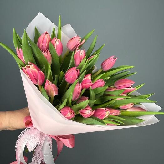 Букет из тюльпан