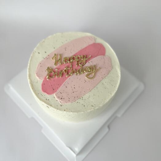 Бенто стандарт с надписью «happy birthday