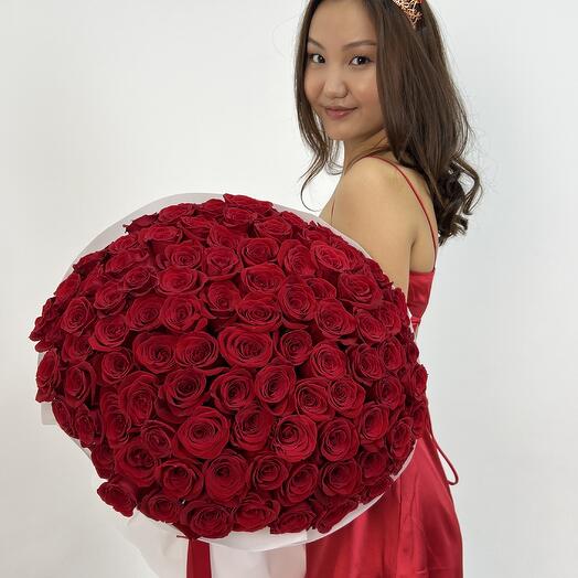 101 Голландская розы 50 см