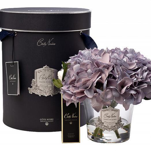 96CN-RB0005 Диффузор Hydrangea Rosebud blue , спрей White Gardenia+Rose Oud 10 ml в упак