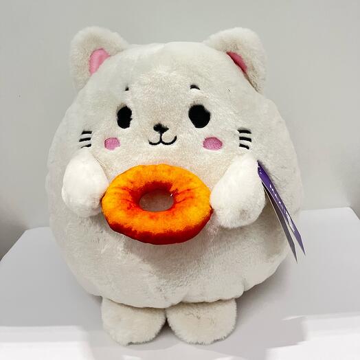 Мягкая игрушка Кот пончик