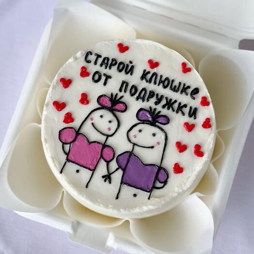 Бенто торт для подружки