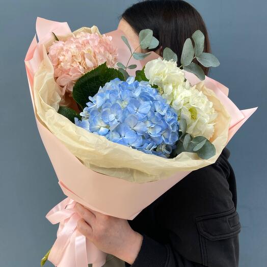 Ramo de Hortensias 3 piezas 💕
