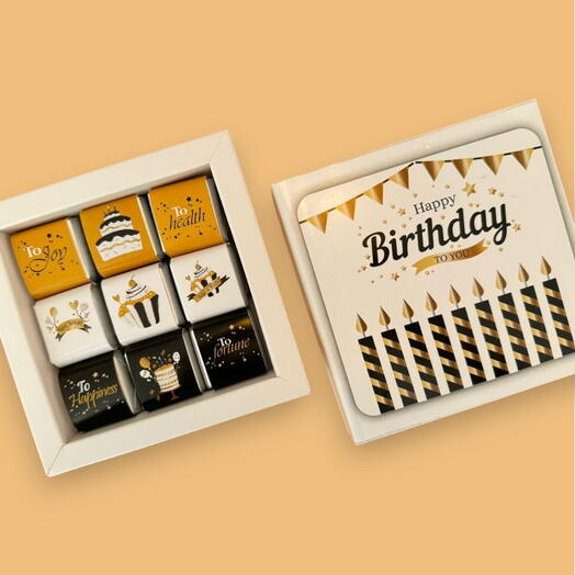 Happy Birthday Chocolate Box