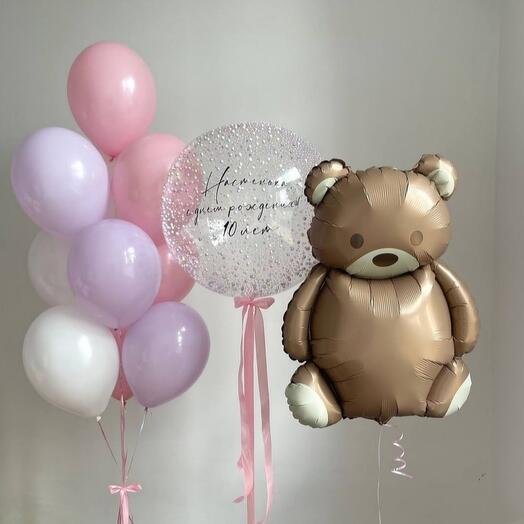 A gentle set with Barney the Bear