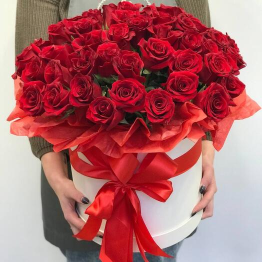 Цветы в коробке