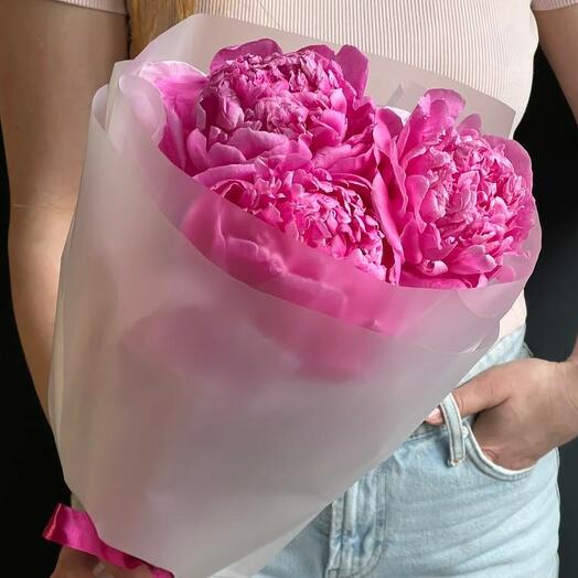 Моно букет из Душистых Пионов🥰