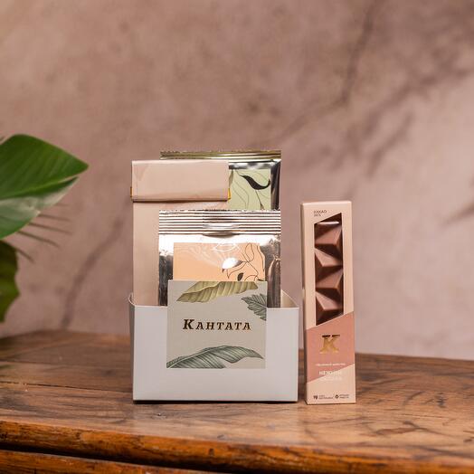 Подарочный пакет "Мятные облака"