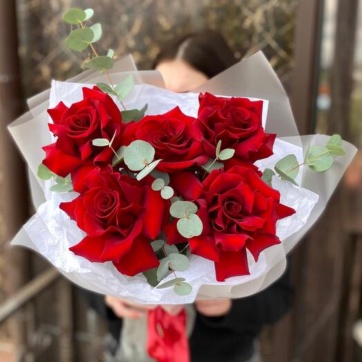 🌷Букет из французских роз «Любовь»