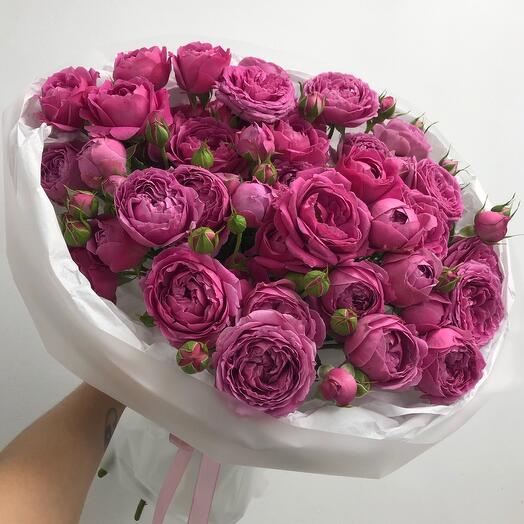 Волшебный букет «Bloom Room» с пионовидными розами 👍