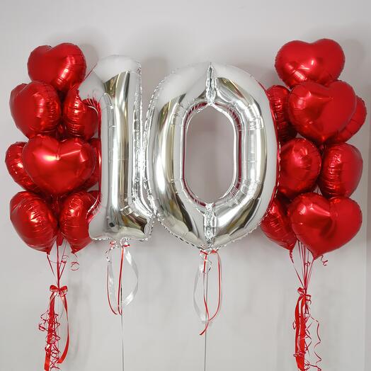 A set of balloons for March 8 "Cordial"