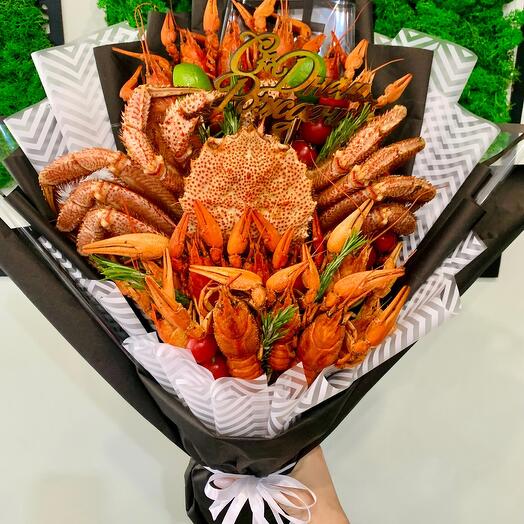 Съедобный букет "Морское сокровище"