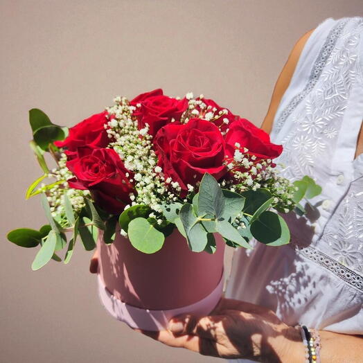 Romantic Roses Hatbox