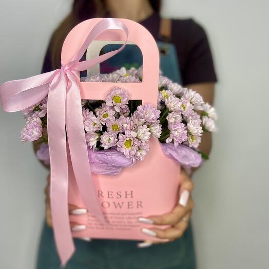 Нежная сумочка с сантини🌸