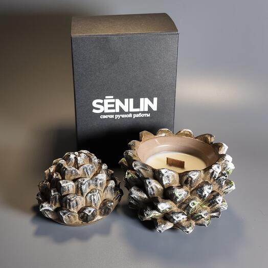 Ароматическая свеча «Шишка»