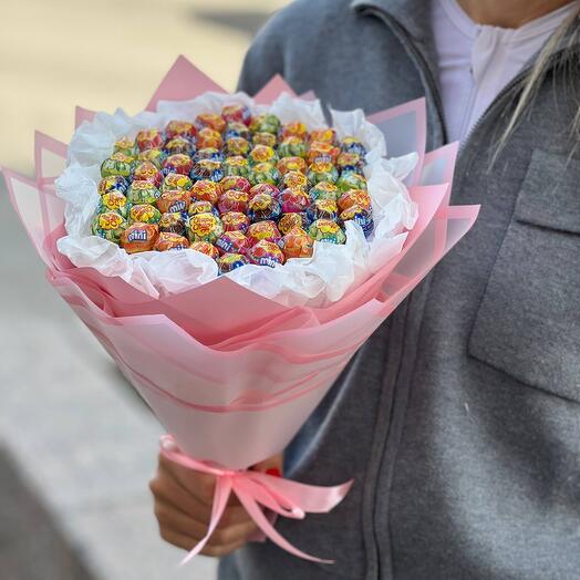 Букет из чупа чупса