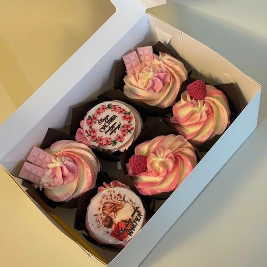 Капкейки набор 6 штук