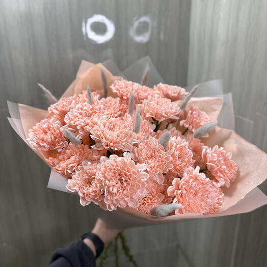 Букет из кустовых хризантем 💞