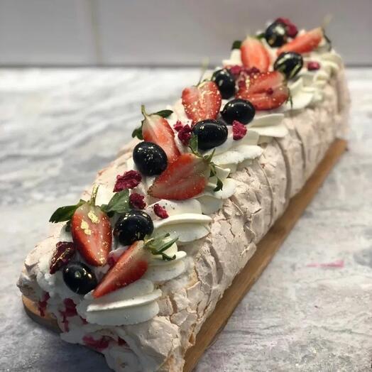 Меренговый рулет
