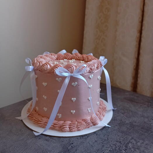 Торт "с бантиками 🎀"