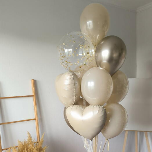 Фонтан из шаров Гортензия