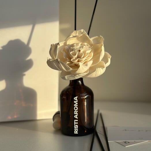 Диффузор для дома 120 мл Ананас и апельсин с цветком