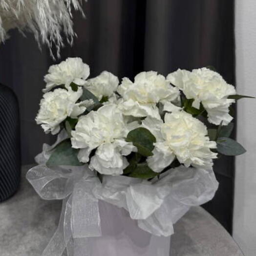 Цветы в коробке