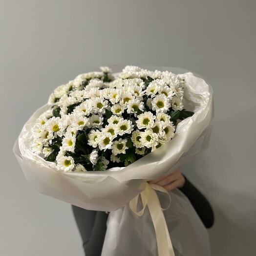 Красивый букет ромашки