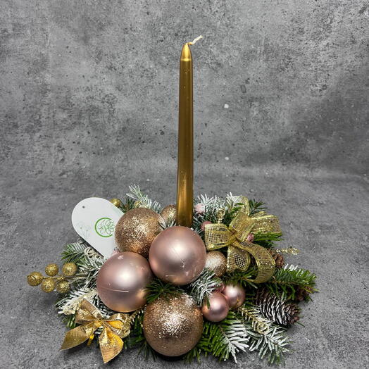 Новогодняя композиция  4