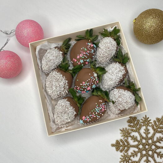 Клубника в шоколаде россыпь