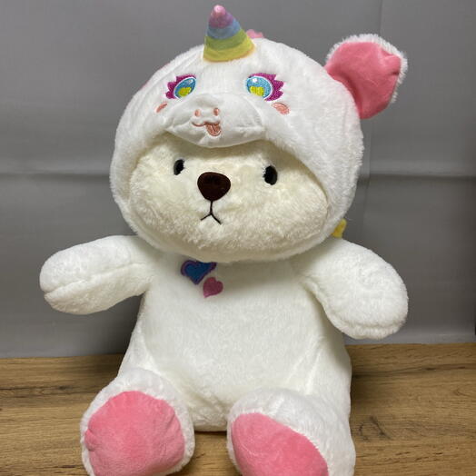 Мишка единорог