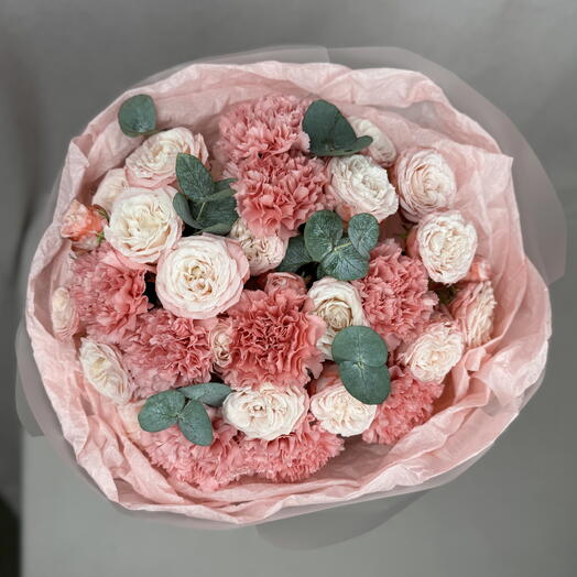 Мадам бомбастик с диантусами🌸
