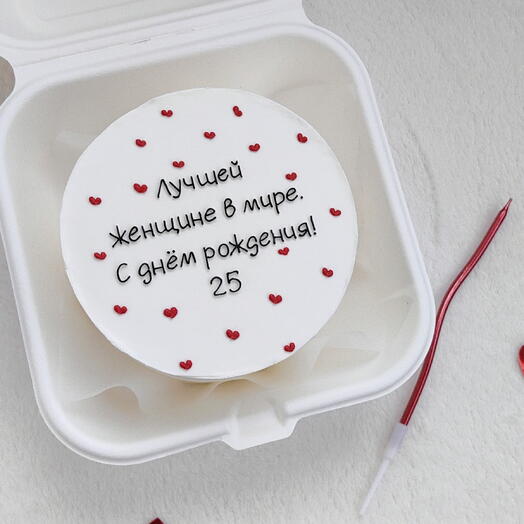 Бенто торт лучшей женщине 🫰
