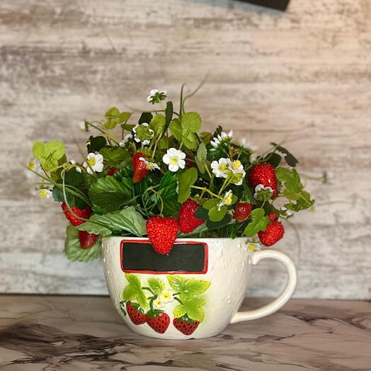 Композиция «Клубничное настроение»