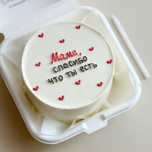 Бенто торт маме / мама, спасибо что ты есть / на день рождения