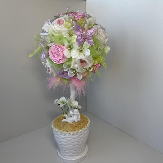 Топиарий для  интерьера  к празднику