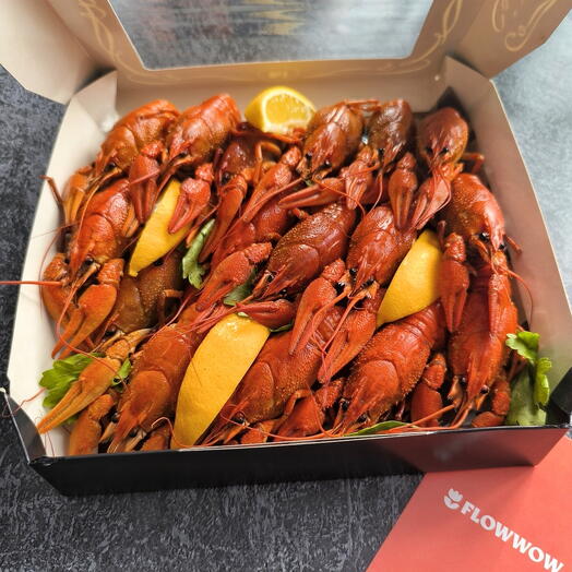 Коробочка с раками, подарок любимому мужчине