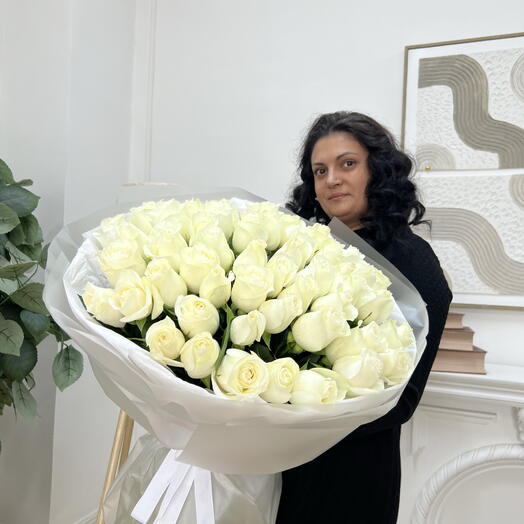 51 белая Роза