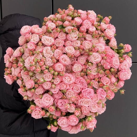 51 розовая кустовая Роза 💓