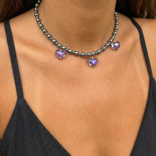 Колье «Три сердца»