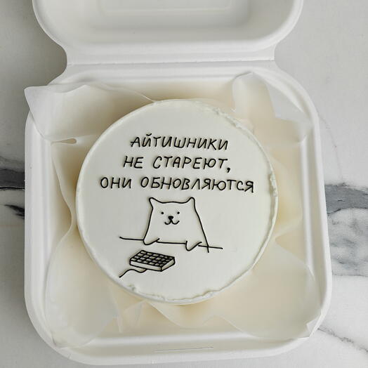 Бенто торт на день рождения айтишнику, программисту