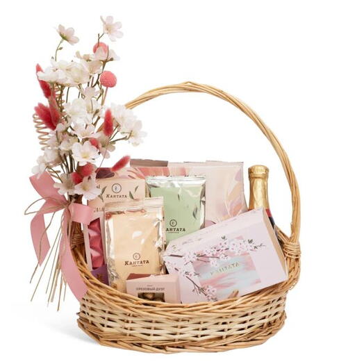 Корзина чайно-кофейная «Талисман Весны» Кантата
