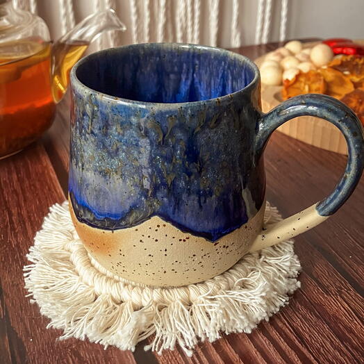 Керамическая чашка "Midnight Blue"
