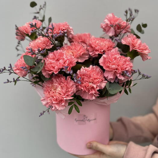 Fresa Mary (Dianthus y verdes)