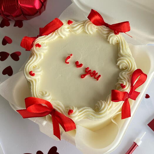 Бенто-торт (S) «i love you»