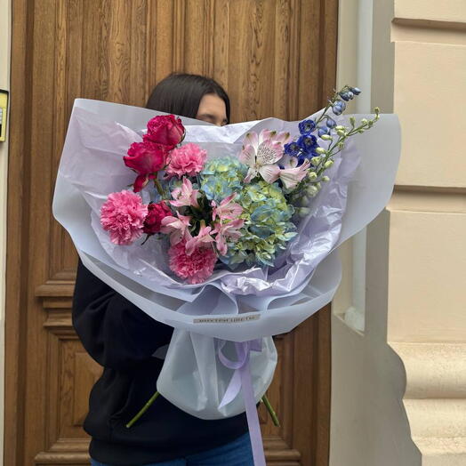 Букет из ярких красок