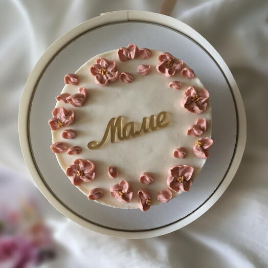 Бенто-торт «Маме» подарок🌸