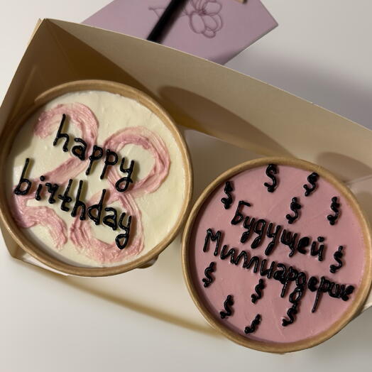 Cake to go (торт в стакане) на День рождения 💘