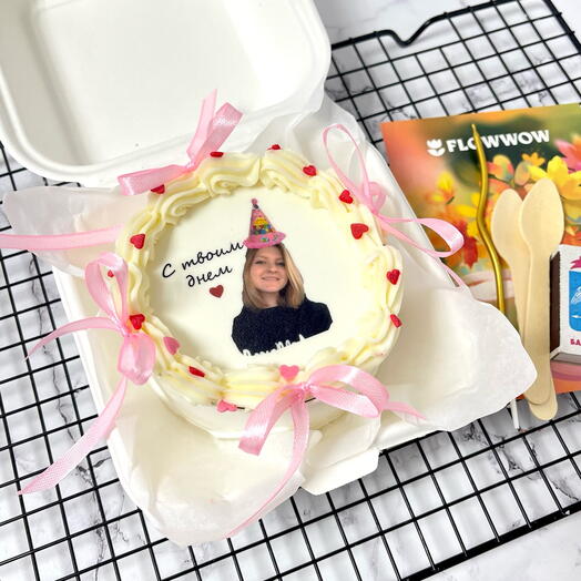 Бенто тор Ламбет с фото на день рождения (happy birthday )
